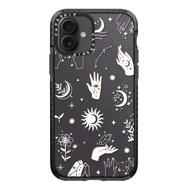 Simple Illustration Pattern Full Coverage Phone Case, For iPhone 16