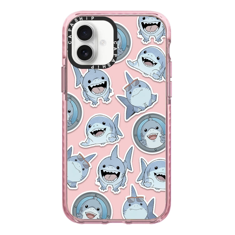 Simple Illustration Pattern Full Coverage Phone Case, For iPhone 16