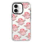 Simple Illustration Pattern Full Coverage Phone Case, For iPhone 16