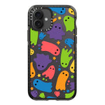 Simple Illustration Pattern Full Coverage Phone Case, For iPhone 16 Plus