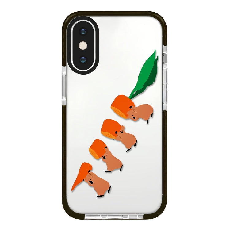 Simple Illustration Pattern Full Coverage Phone Case, For iPhone X / XS