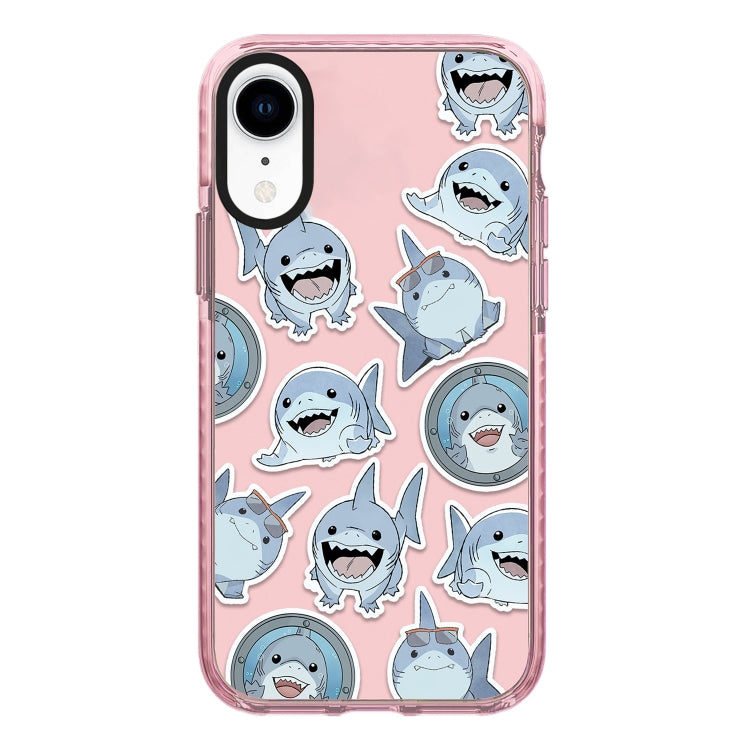 Simple Illustration Pattern Full Coverage Phone Case, For iPhone XR