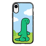 Simple Illustration Pattern Full Coverage Phone Case, For iPhone XR