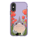 Simple Illustration Pattern Full Coverage Phone Case, For iPhone XS Max