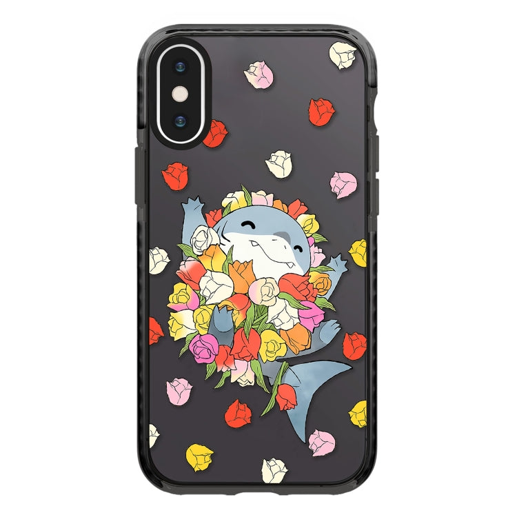 Simple Illustration Pattern Full Coverage Phone Case, For iPhone XS Max