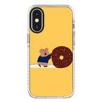 Simple Illustration Pattern Full Coverage Phone Case, For iPhone XS Max