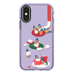 Simple Illustration Pattern Full Coverage Phone Case, For iPhone XS Max