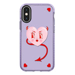 Simple Illustration Pattern Full Coverage Phone Case, For iPhone XS Max