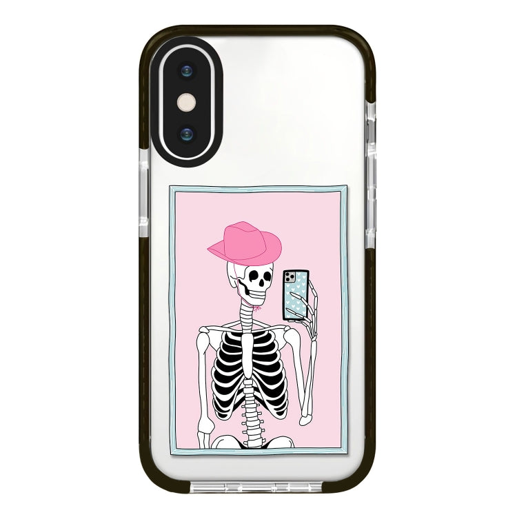 Simple Illustration Pattern Full Coverage Phone Case, For iPhone XS Max