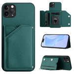 เคสโทรศัพท์สัมผัสผิวสกินพร้อมช่องใส่บัตรสี่ช่องและสายรัดข้อมือ สำหรับ iPhone 12 mini, สำหรับ iPhone 11 Pro Max, สำหรับ iPhone 11, สำหรับ iPhone 11 Pro, สำหรับ iPhone X / XS, สำหรับ iPhone XR, สำหรับ iPhone XS Max, สำหรับ iPhone 7 Plus / 8 Plus
