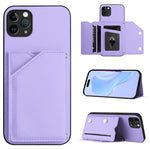เคสโทรศัพท์สัมผัสผิวสกินพร้อมช่องใส่บัตรสี่ช่องและสายรัดข้อมือ สำหรับ iPhone 12 mini, สำหรับ iPhone 11 Pro Max, สำหรับ iPhone 11, สำหรับ iPhone 11 Pro, สำหรับ iPhone X / XS, สำหรับ iPhone XR, สำหรับ iPhone XS Max, สำหรับ iPhone 7 Plus / 8 Plus
