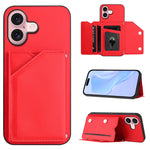 เคสโทรศัพท์สัมผัสผิวสกินพร้อมช่องใส่บัตรสี่ช่องและสายรัดข้อมือ สำหรับ iPhone 17 Pro Max, สำหรับ iPhone 17 Pro, สำหรับ iPhone 17, สำหรับ iPhone Air, สำหรับ iPhone 16 Pro Max, สำหรับ iPhone 16 Pro, สำหรับ iPhone 16 Plus, สำหรับ iPhone 16