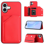 เคสโทรศัพท์สัมผัสผิวสกินพร้อมช่องใส่บัตรสี่ช่องและสายรัดข้อมือ สำหรับ iPhone 17 Pro Max, สำหรับ iPhone 17 Pro, สำหรับ iPhone 17, สำหรับ iPhone Air, สำหรับ iPhone 16 Pro Max, สำหรับ iPhone 16 Pro, สำหรับ iPhone 16 Plus, สำหรับ iPhone 16
