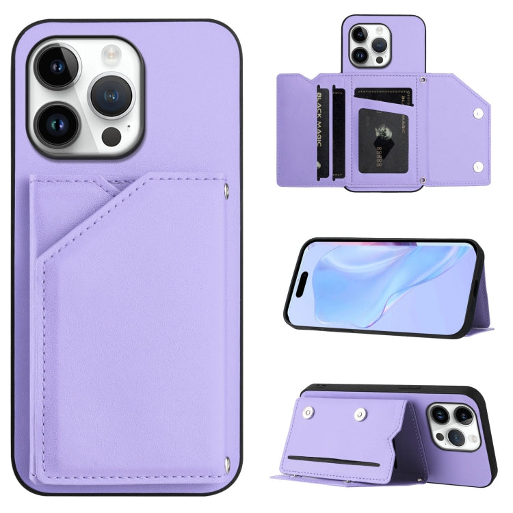 เคสโทรศัพท์สัมผัสผิวสกินพร้อมช่องใส่บัตรสี่ช่องและสายรัดข้อมือ สำหรับ iPhone 17 Pro Max, สำหรับ iPhone 17 Pro, สำหรับ iPhone 17, สำหรับ iPhone Air, สำหรับ iPhone 16 Pro Max, สำหรับ iPhone 16 Pro, สำหรับ iPhone 16 Plus, สำหรับ iPhone 16
