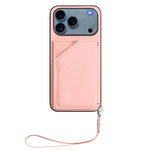เคสโทรศัพท์สัมผัสผิวสกินพร้อมช่องใส่บัตรสี่ช่องและสายรัดข้อมือ สำหรับ iPhone 17 Pro Max, สำหรับ iPhone 17 Pro, สำหรับ iPhone 17, สำหรับ iPhone Air, สำหรับ iPhone 16 Pro Max, สำหรับ iPhone 16 Pro, สำหรับ iPhone 16 Plus, สำหรับ iPhone 16