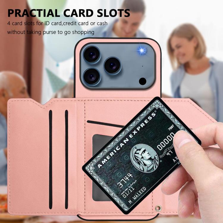 เคสโทรศัพท์สัมผัสผิวสกินพร้อมช่องใส่บัตรสี่ช่องและสายรัดข้อมือ สำหรับ iPhone 17 Pro Max, สำหรับ iPhone 17 Pro, สำหรับ iPhone 17, สำหรับ iPhone Air, สำหรับ iPhone 16 Pro Max, สำหรับ iPhone 16 Pro, สำหรับ iPhone 16 Plus, สำหรับ iPhone 16