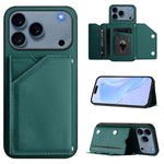 เคสโทรศัพท์สัมผัสผิวสกินพร้อมช่องใส่บัตรสี่ช่องและสายรัดข้อมือ สำหรับ iPhone 17 Pro Max, สำหรับ iPhone 17 Pro, สำหรับ iPhone 17, สำหรับ iPhone Air, สำหรับ iPhone 16 Pro Max, สำหรับ iPhone 16 Pro, สำหรับ iPhone 16 Plus, สำหรับ iPhone 16