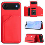 เคสโทรศัพท์สัมผัสผิวสกินพร้อมช่องใส่บัตรสี่ช่องและสายรัดข้อมือ สำหรับ iPhone 17 Pro Max, สำหรับ iPhone 17 Pro, สำหรับ iPhone 17, สำหรับ iPhone Air, สำหรับ iPhone 16 Pro Max, สำหรับ iPhone 16 Pro, สำหรับ iPhone 16 Plus, สำหรับ iPhone 16