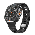 สายรัดนาฬิกาซิลิโคนแม่เหล็ก สำหรับ Samsung Galaxy Watch Ultra ขนาด 47 มม. / Ultra 2025