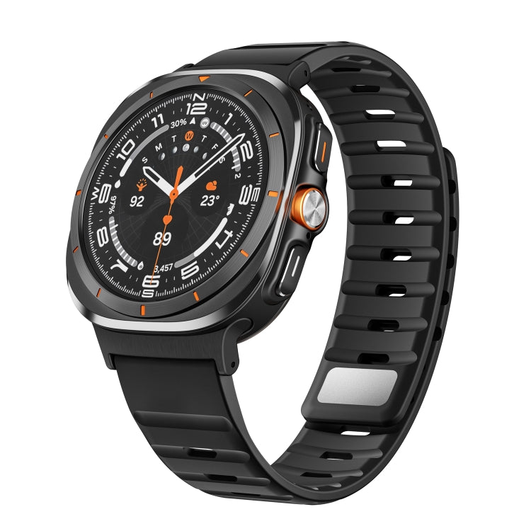 สายรัดนาฬิกาซิลิโคนแม่เหล็ก สำหรับ Samsung Galaxy Watch Ultra ขนาด 47 มม. / Ultra 2025