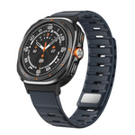 สายรัดนาฬิกาซิลิโคนแม่เหล็ก สำหรับ Samsung Galaxy Watch Ultra ขนาด 47 มม. / Ultra 2025