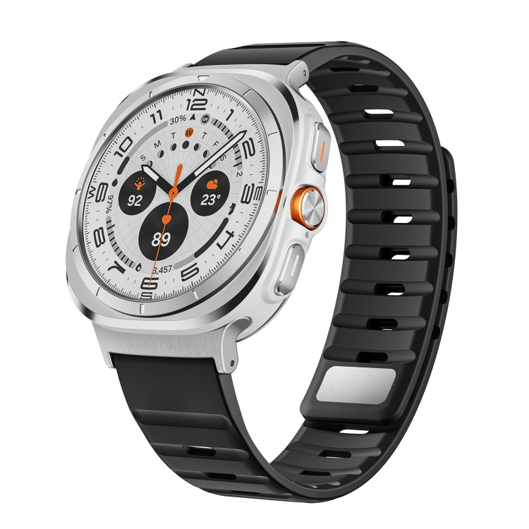 สายรัดนาฬิกาซิลิโคนแม่เหล็ก สำหรับ Samsung Galaxy Watch Ultra ขนาด 47 มม. / Ultra 2025