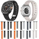 สายรัดนาฬิกาซิลิโคนแม่เหล็ก สำหรับ Samsung Galaxy Watch Ultra ขนาด 47 มม. / Ultra 2025