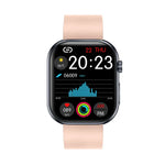 นาฬิกาอัจฉริยะ ET587 หน้าจอ AMOLED 1.95 นิ้ว, ตรวจคลื่นไฟฟ้าหัวใจ (ECG) / ตรวจน้ำตาลในเลือด