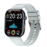 นาฬิกาอัจฉริยะ ET587 หน้าจอ AMOLED 1.95 นิ้ว, ตรวจคลื่นไฟฟ้าหัวใจ (ECG) / ตรวจน้ำตาลในเลือด
