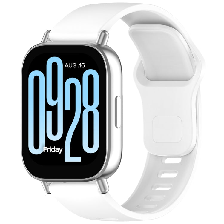 Solid Color Reverse Buckle Silicone Watch Band, For Redmi Watch 5 Active
