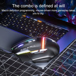 AULA S12 Pro เมาส์เกมแบบมีสาย RGB ความละเอียด 12800DPI