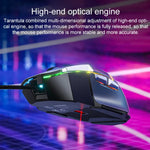 AULA S12 Pro เมาส์เกมแบบมีสาย RGB ความละเอียด 12800DPI
