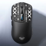 AULA SC580 เมาส์เกมไร้สายแบบมีสาย/2.4G/Bluetooth สามโหมด ความละเอียด 10000DPI