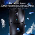 AULA SC580 เมาส์เกมไร้สายแบบมีสาย/2.4G/Bluetooth สามโหมด ความละเอียด 10000DPI