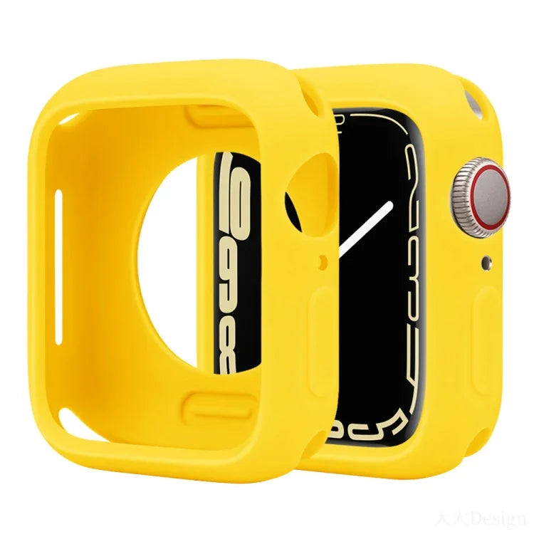 เคสซิลิโคนครึ่งหน้าปกสำหรับนาฬิกา Candy สำหรับ Apple Watch Series 41 มม.