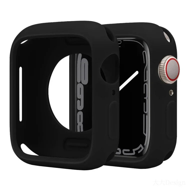เคสซิลิโคนครึ่งหน้าปกสำหรับนาฬิกา Candy สำหรับ Apple Watch Series 45 มม.