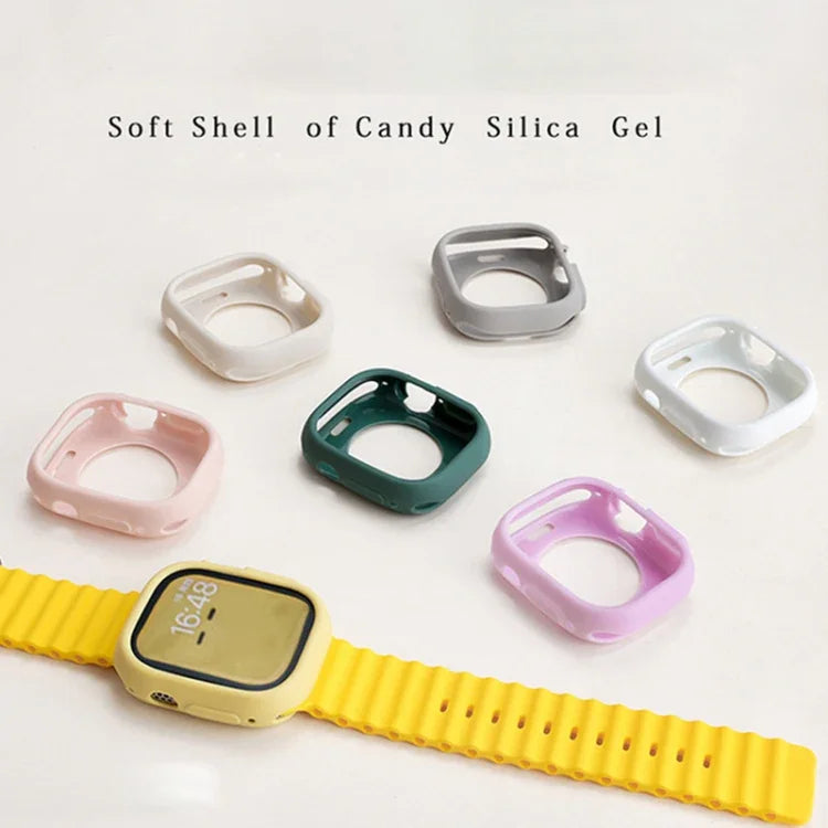 เคสซิลิโคนครึ่งตัว Candy สำหรับ Apple Watch Series 11 / 10 ขนาด 46 มม.