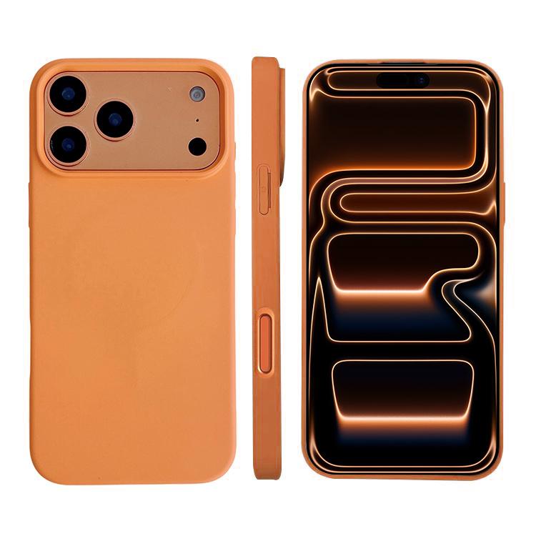 เคสโทรศัพท์ซิลิโคนเหลว MagSafe สำหรับ iPhone 17 Pro Max, สำหรับ iPhone 17 Pro, สำหรับ iPhone 17, สำหรับ iPhone Air