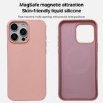 เคสโทรศัพท์ซิลิโคนเหลว MagSafe สำหรับ iPhone 17 Pro Max, สำหรับ iPhone 17 Pro, สำหรับ iPhone 17, สำหรับ iPhone Air