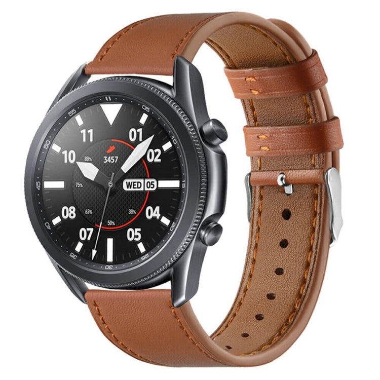 สำหรับ Galaxy Watch 3 45mm สายหนังสำหรับเปลี่ยน สำหรับ Galaxy Watch 3 45mm