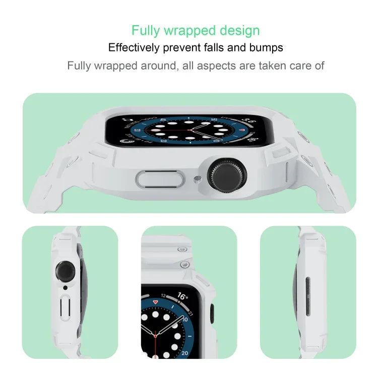 เคส TPU Armor พร้อมสายรัดในตัว สำหรับ Apple Watch Series 10 / 11 ขนาด 46 มม. และ 42 มม.