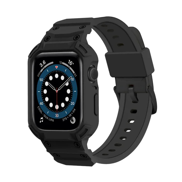 เคส TPU Armor พร้อมสายรัดในตัว สำหรับ Apple Watch Series 10 / 11 ขนาด 46 มม. และ 42 มม.