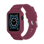 เคส TPU Armor พร้อมสายรัดในตัว สำหรับ Apple Watch Series 10 / 11 ขนาด 46 มม. และ 42 มม.