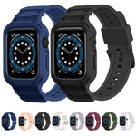 เคส TPU Armor พร้อมสายรัดในตัว สำหรับ Apple Watch Series 10 / 11 ขนาด 46 มม. และ 42 มม.