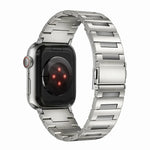 สายรัดนาฬิกาโลหะผสมไทเทเนียม สำหรับ Apple Watch 46 มม. / 49 มม. / 45 มม. / 44 มม. และ Apple Watch 42 มม. / 41 มม. / 40 มม. / 38 มม.