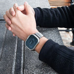 สายรัดนาฬิกาโลหะผสมไทเทเนียม สำหรับ Apple Watch 46 มม. / 49 มม. / 45 มม. / 44 มม. และ Apple Watch 42 มม. / 41 มม. / 40 มม. / 38 มม.
