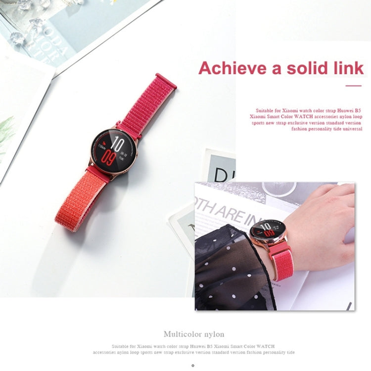 สายรัดถักไนลอนเรียบ สำหรับ Samsung Galaxy Watch ขนาด 46 มม.