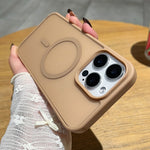 เคสโทรศัพท์ MagSafe ผิวสัมผัสแบบฝ้ารู้สึกเหมือนผิวหนัง สำหรับ iPhone 13, สำหรับ iPhone 12, สำหรับ iPhone 12 Pro Max, สำหรับ iPhone 12 Pro, สำหรับ iPhone 11 Pro Max, สำหรับ iPhone 11, สำหรับ iPhone 11 Pro