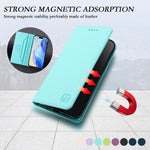 เคสโทรศัพท์หนัง RFID แบบพับสองชั้นพร้อมแม่เหล็กดูด RC01 สำหรับ iPhone 16 Pro, สำหรับ iPhone 16 Plus, สำหรับ iPhone 16, สำหรับ iPhone 15 Pro Max, สำหรับ iPhone 15 Pro, สำหรับ iPhone 15 Plus