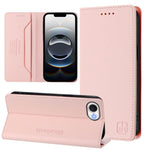 เคสโทรศัพท์หนังดูดแม่เหล็กพับสองชั้น RC01 พร้อม RFID สำหรับ iPhone 17e / 16e, สำหรับ iPhone 17 Pro Max, สำหรับ iPhone 17 Pro, สำหรับ iPhone 17, สำหรับ iPhone Air, สำหรับ iPhone 16 Pro Max
